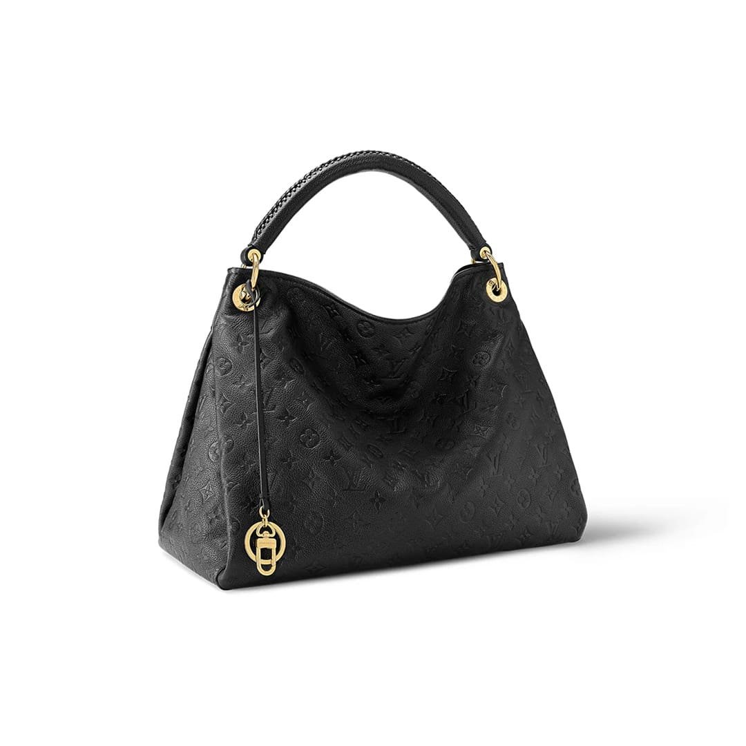L0vis Vvtt0n ARTSY MM EMPREINTE LEATHER MONOGRAM BAG