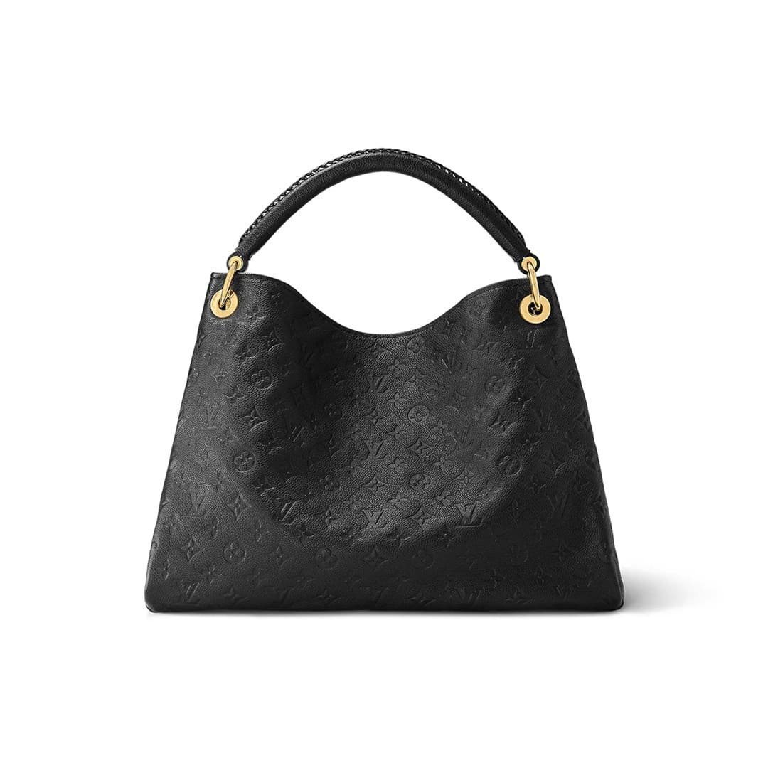 L0vis Vvtt0n ARTSY MM EMPREINTE LEATHER MONOGRAM BAG