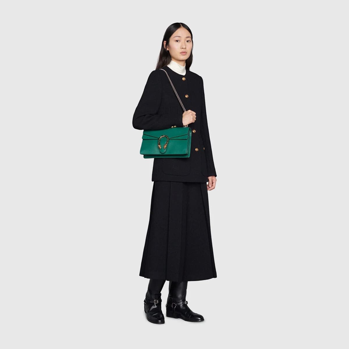 Gvc*1 Dionysus leather shoulder bag