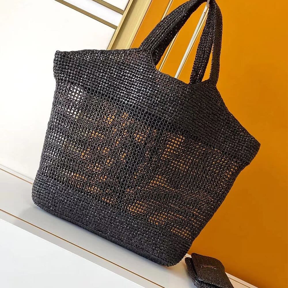 Sa1nt Lau*nt ICARE IN RAFFIA