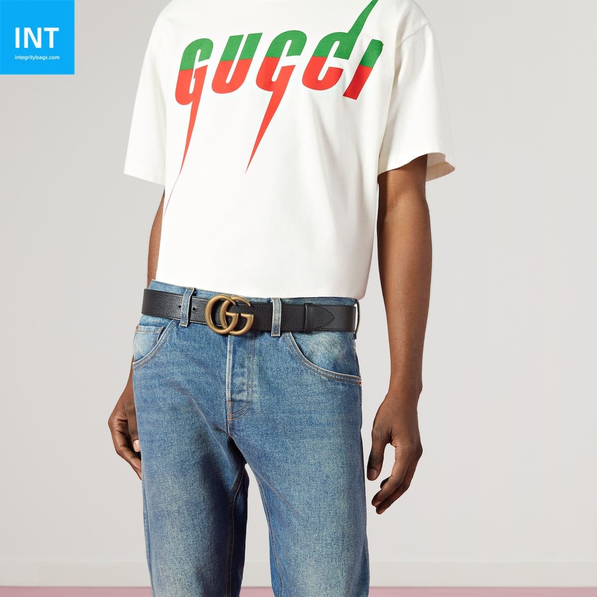 GG Marmont wide belt