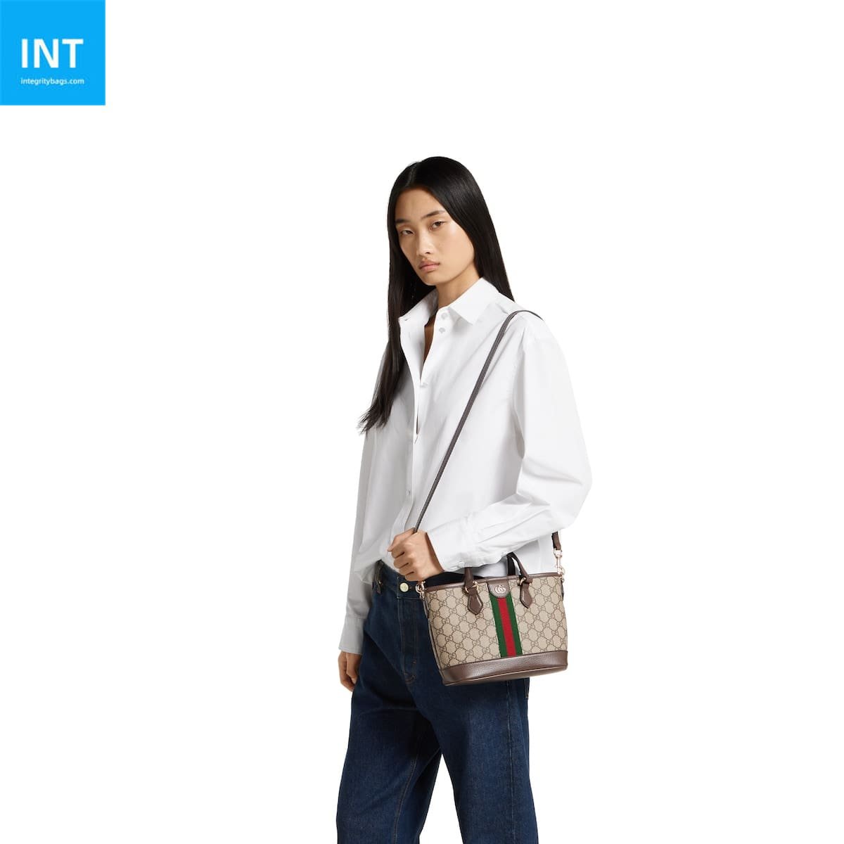 Gvc*1 Ophidia small tote bag