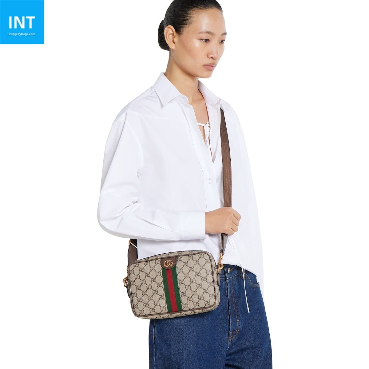 Gvc*1 Small Ophidia shoulder bag