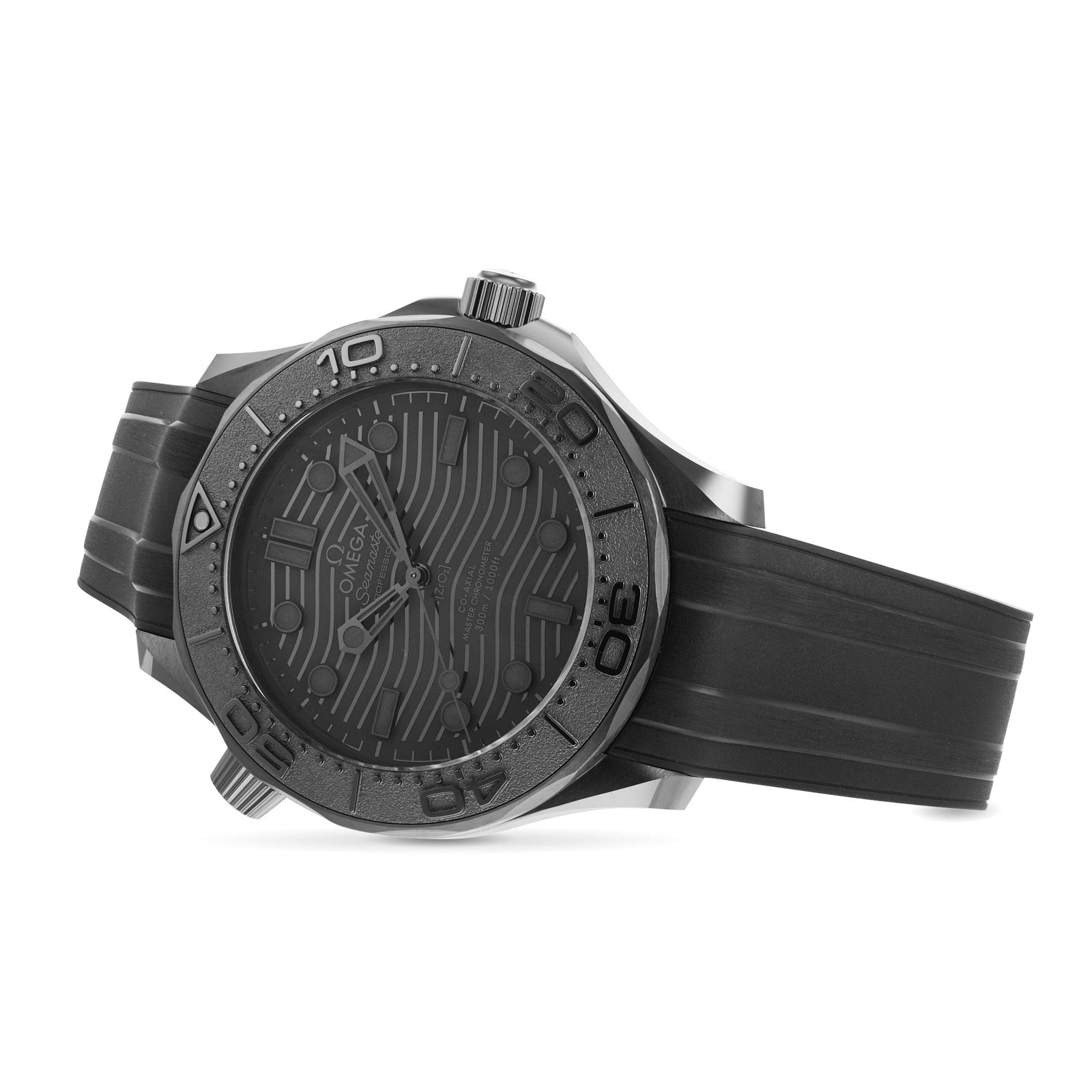 0me*ga Seamaster Diver 300M Black Black Edition