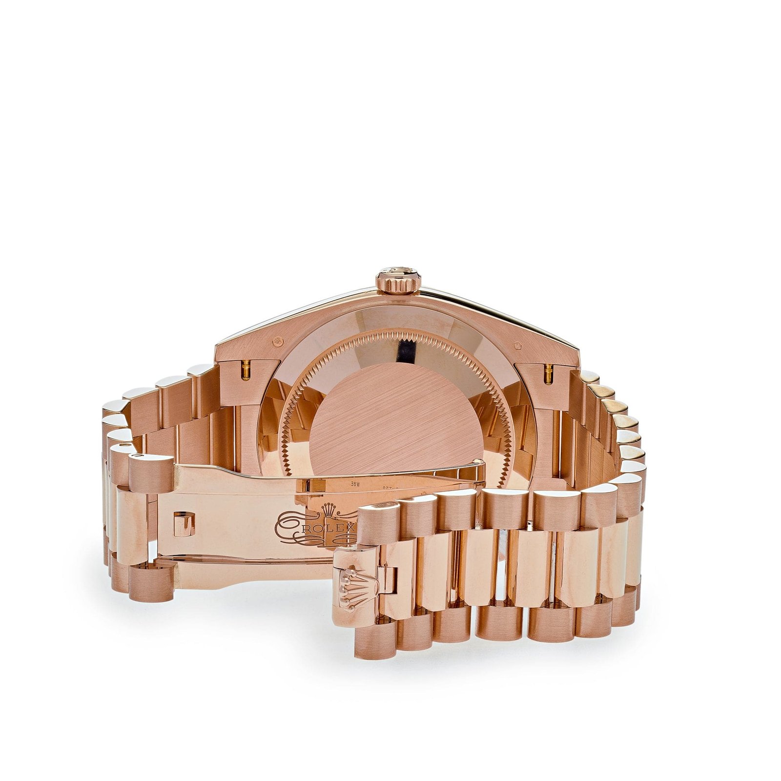 R01ex Day-Date 40 228235 Rose Gold Sundust D1am0nd Dial