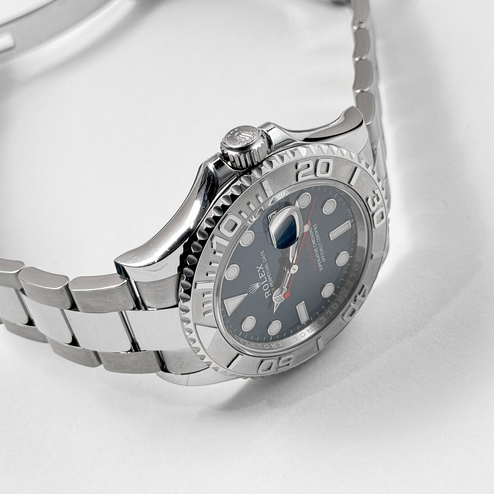 R01ex Yacht-Master 40 126622 Stainless Steel Blue Dial (2020)