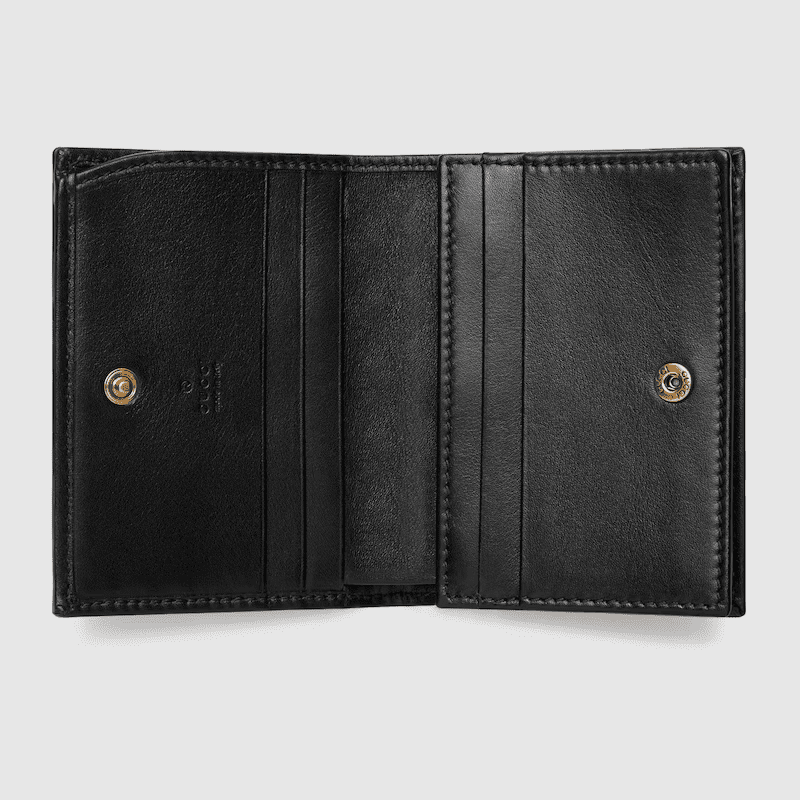 Gvc*1 GG Marmont card case wallet