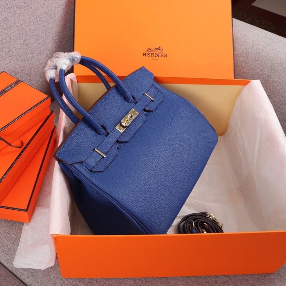 H**me5 BIRKIN BAG 25(BLUE)