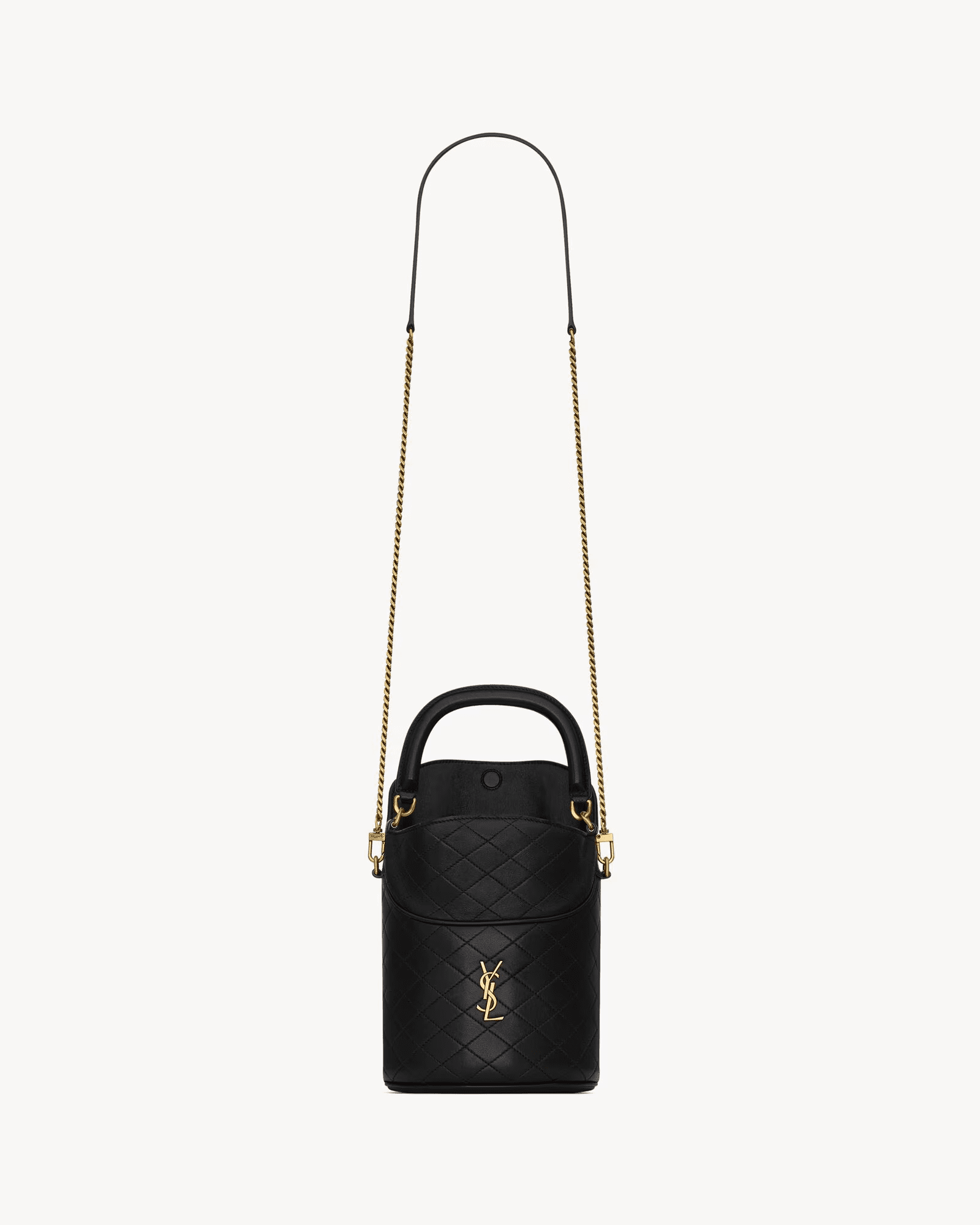 Sa1nt Lau*nt GABY bucket bag in lambskin