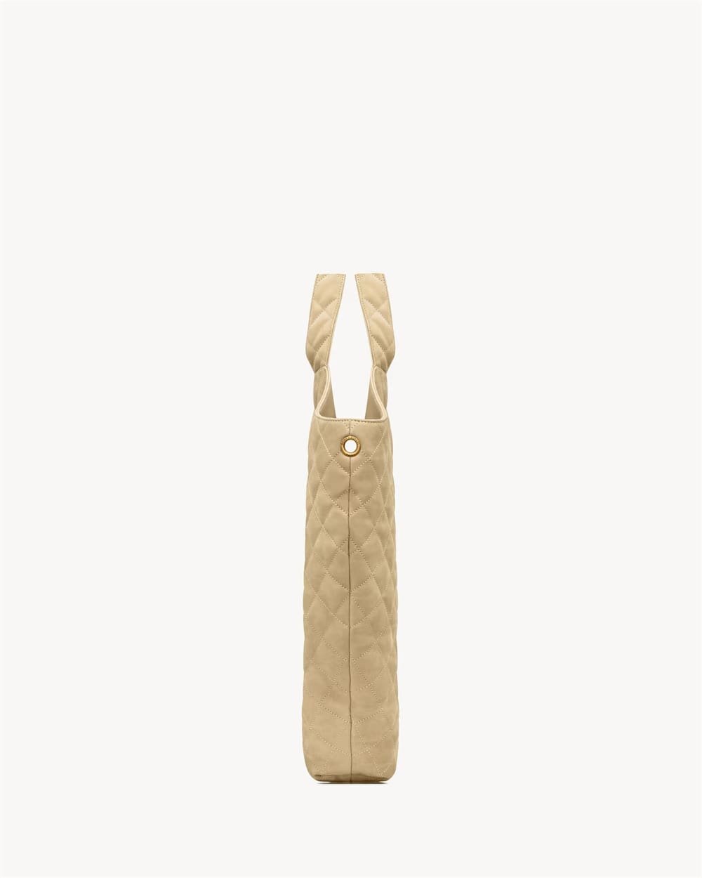 Sa1nt Lau*nt Nubuck Suede Quilted Maxi Icare Shopping