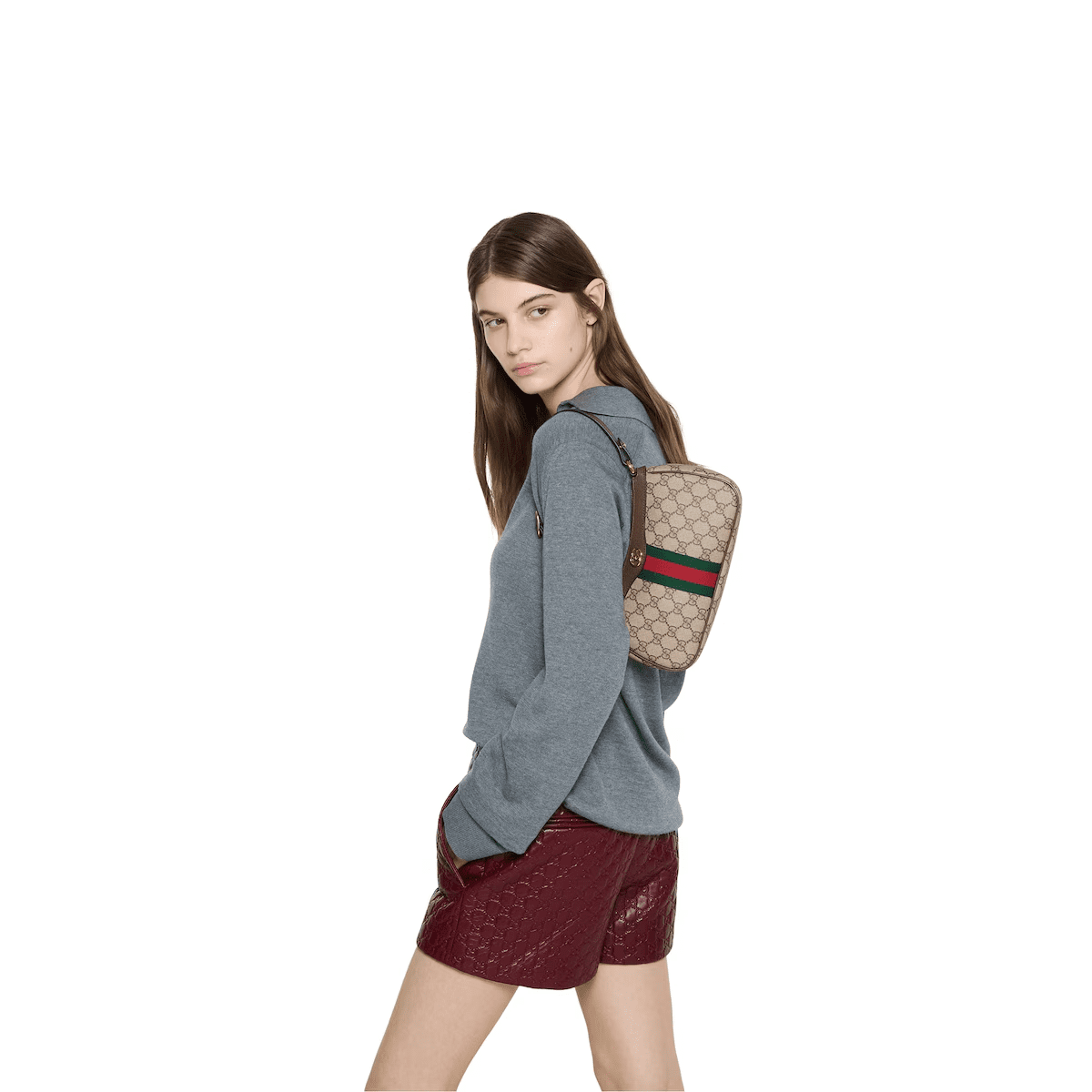 Gvc*1 Ophidia small shoulder bag
