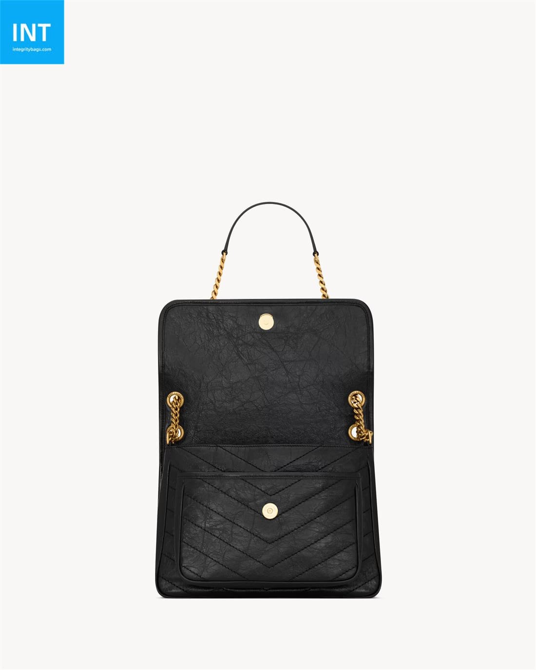 Sa1nt Lau*nt NIKI medium in vintage leather