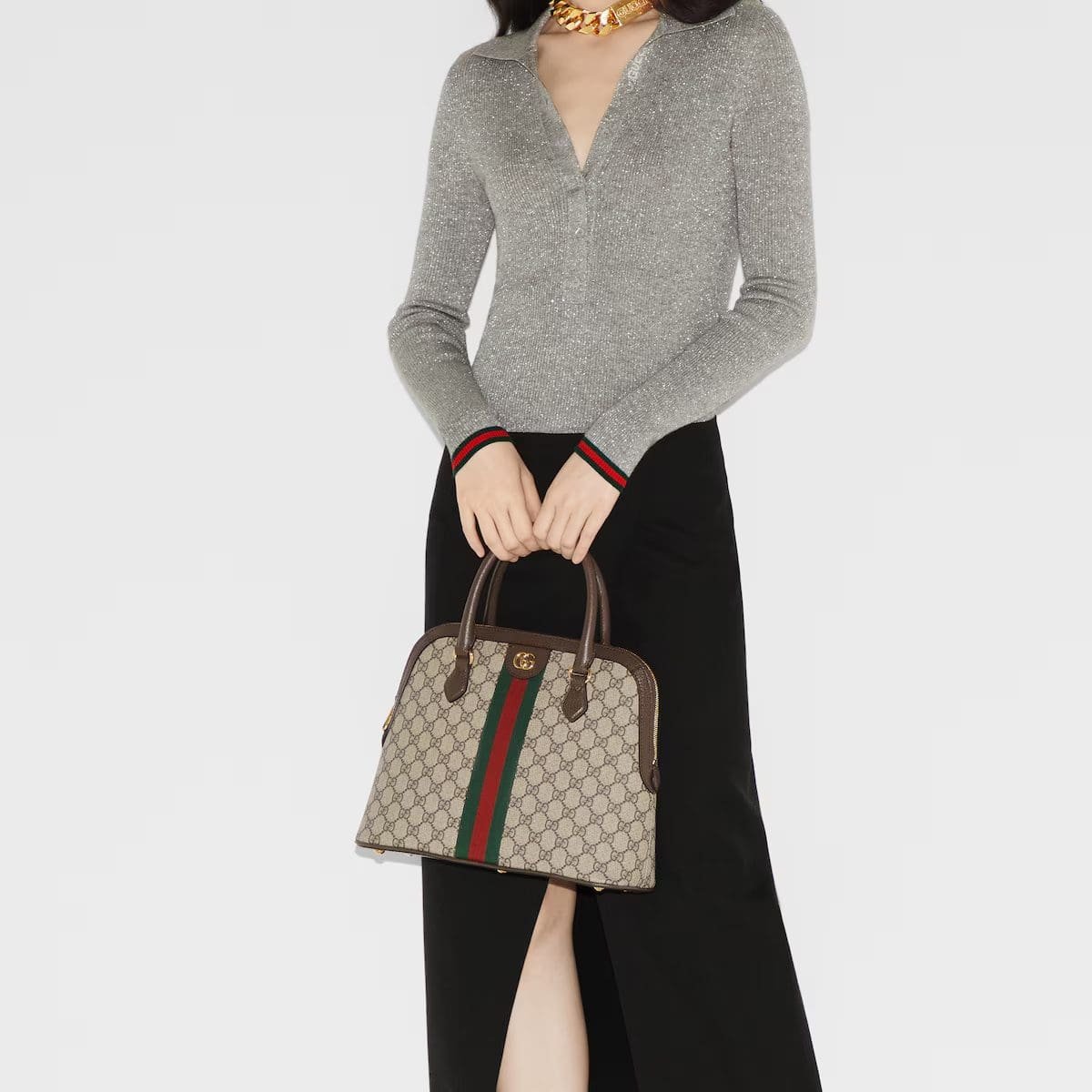 Gvc*1 OPHIDIA MEDIUM TOP HANDLE BAG
