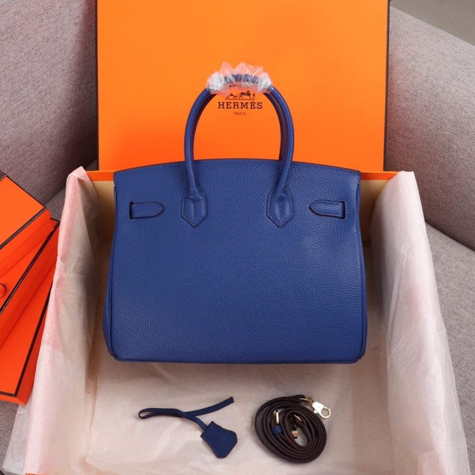 H**me5 BIRKIN BAG 25(BLUE)