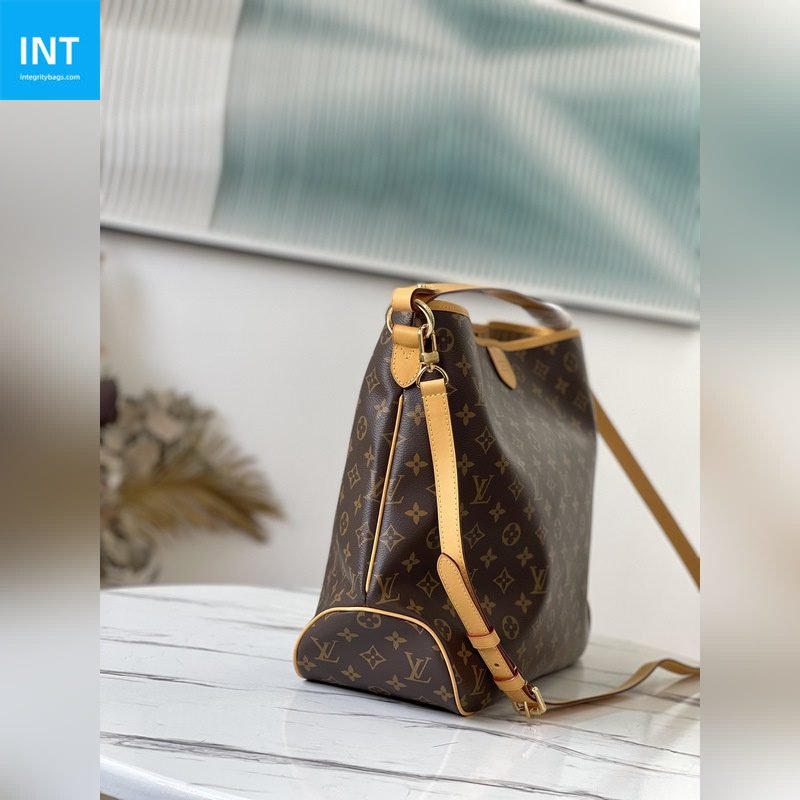 L0vis Vvtt0n M40353 Monogram Canvas Delightful MM Shoulder Bag
