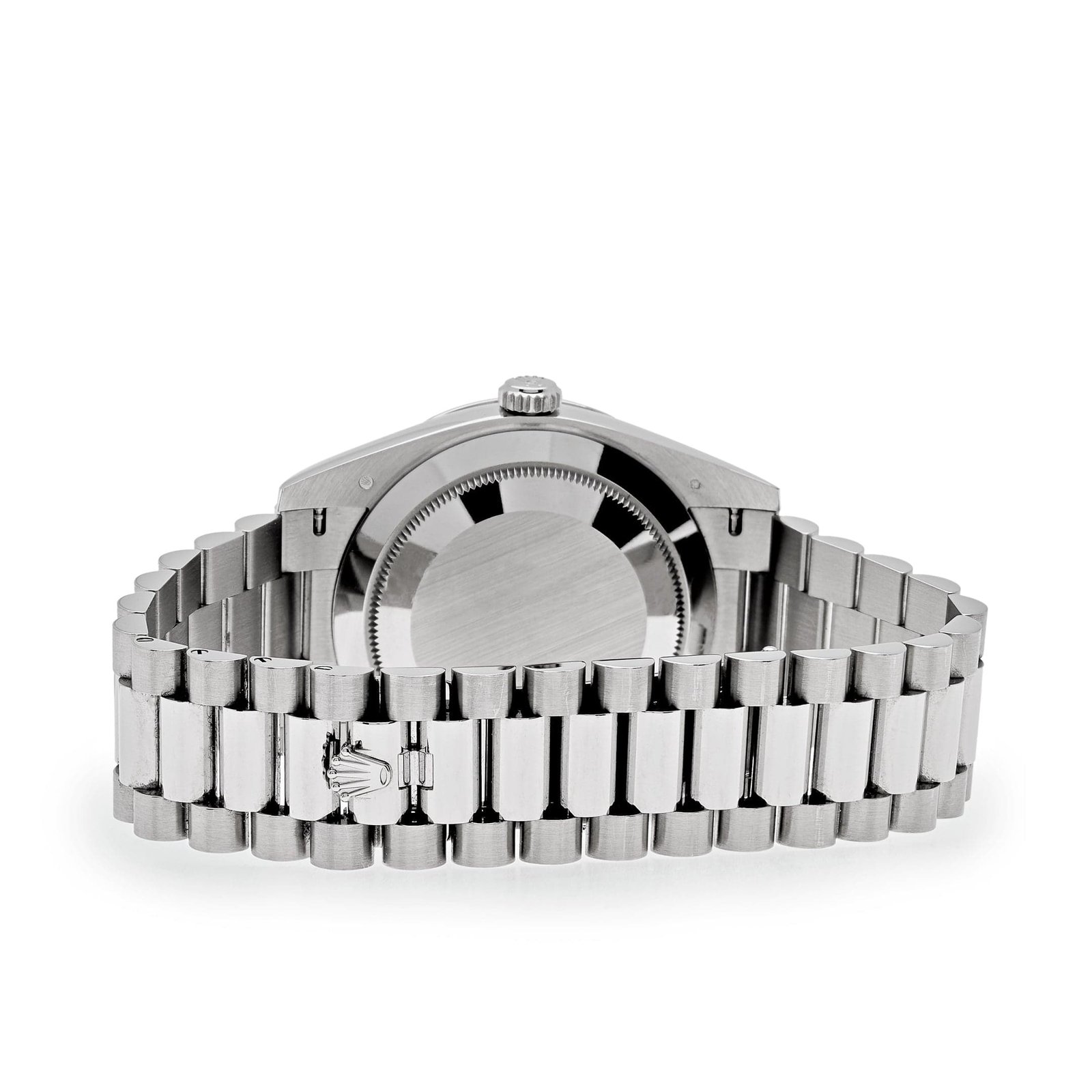 R01ex Day-Date 40 228349RBR White Gold Black Dial D1am0nd Bezel (2021)