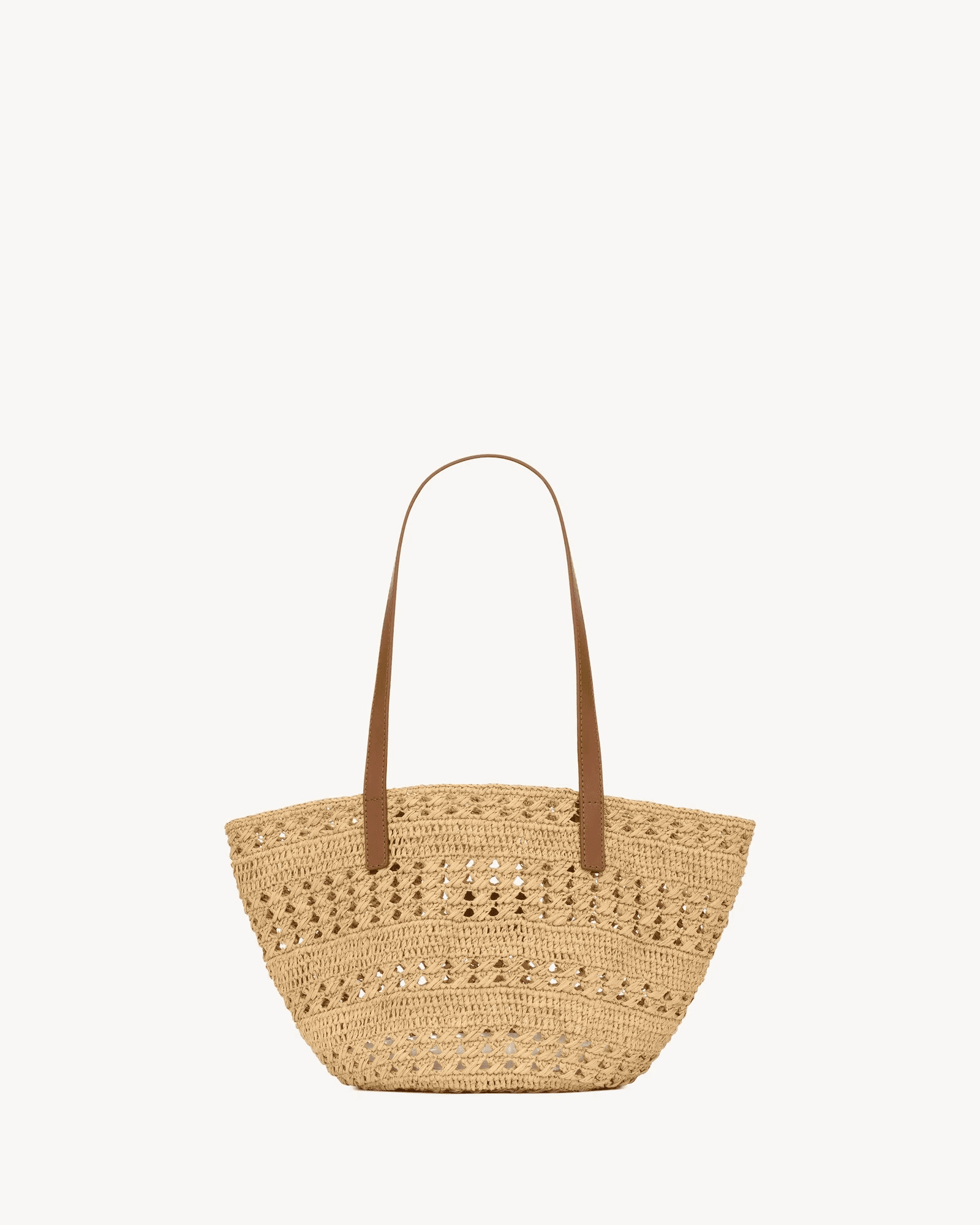 Sa1nt Lau*nt panier small bag in raffia
