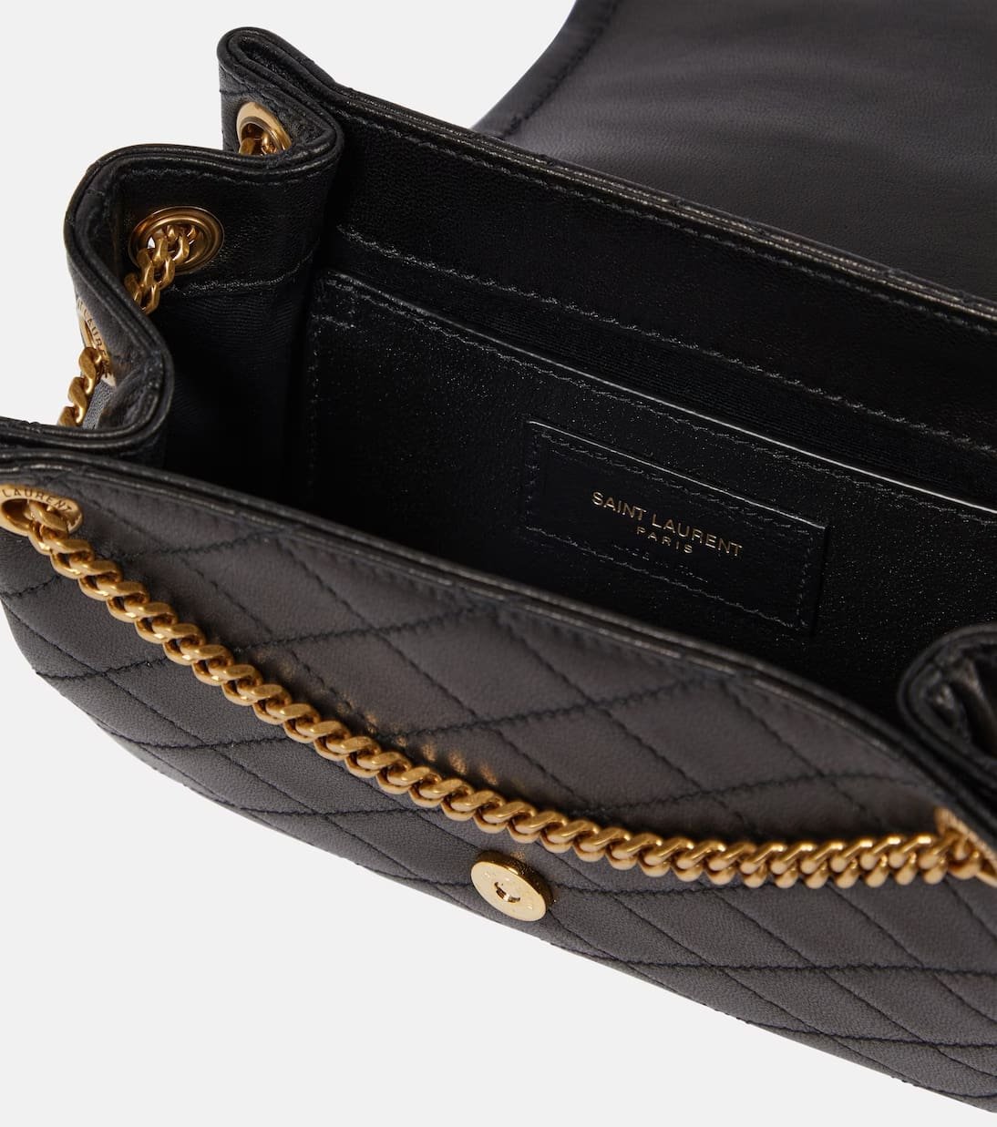 Sa1nt Lau*nt Nolita Mini leather shoulder bag