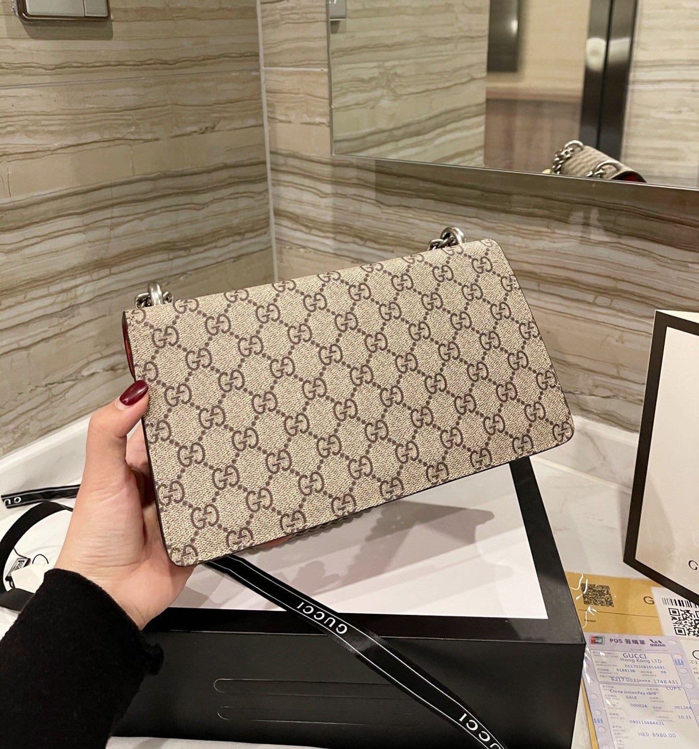 Gvc*1 DIONYSUS GG SMALL SHOULDER BAG