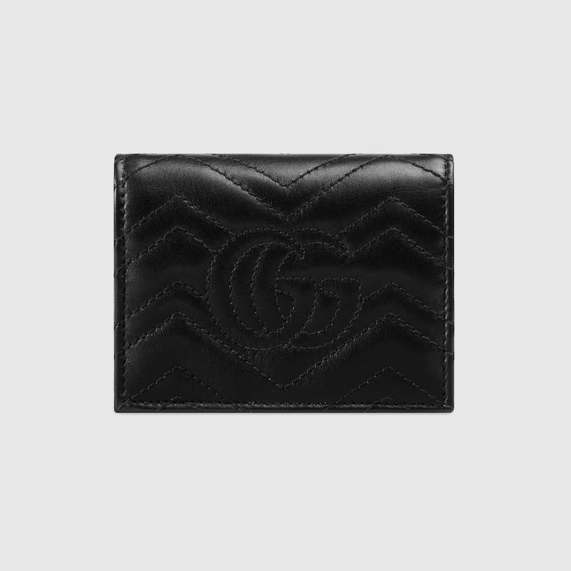 Gvc*1 GG Marmont card case wallet