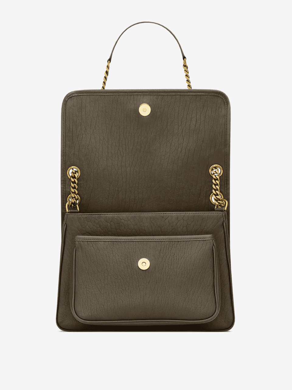 Sa1nt Lau*nt NIKI MEDIUM IN GRAINED LAMBSKIN