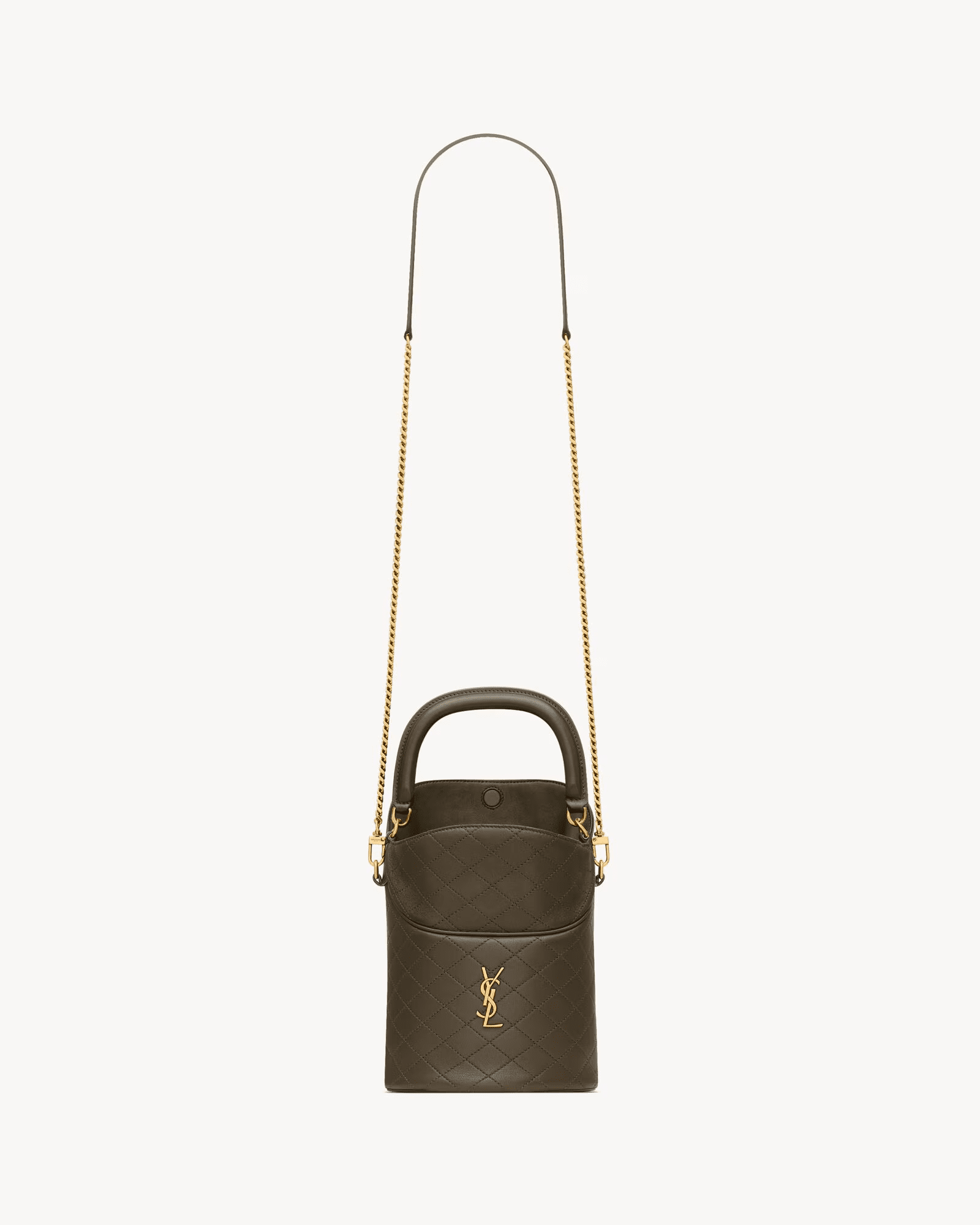 Sa1nt Lau*nt GABY bucket bag in lambskin