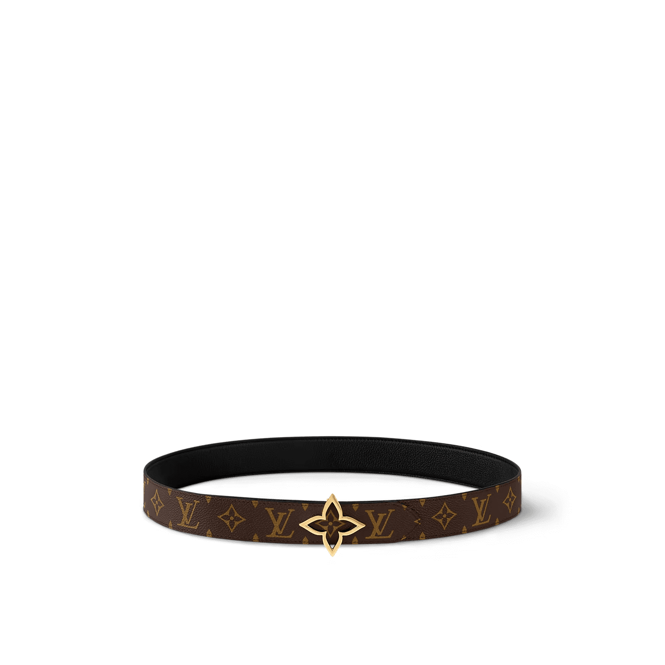 L0vis Vvtt0n M8899W Slim Flower 35mm Reversible Belt