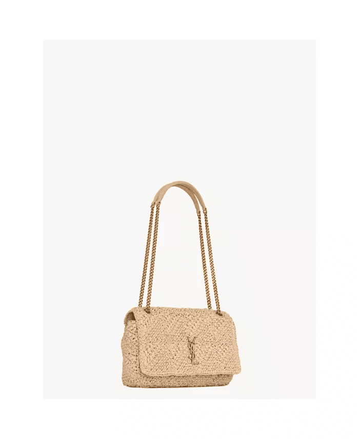 Sa1nt Lau*nt Jamie Medium in Raffia