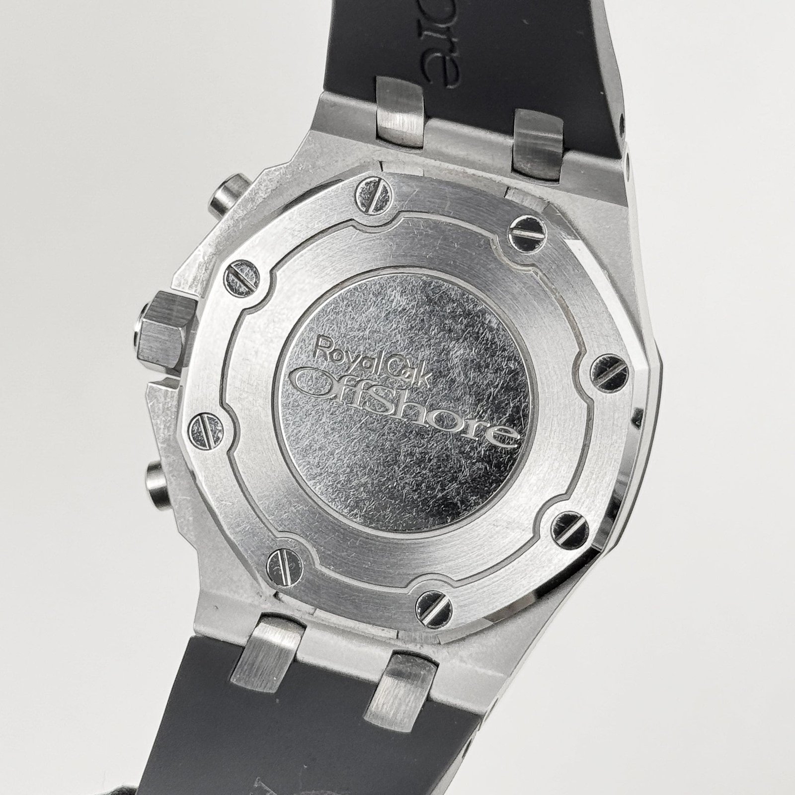 Audemars P1g*et Royal Oak Offshore 26231ST.ZZ.D002CA.01 ‘Lady’ Stainless Steel Black Dial D1am0nd Bezel (2018)