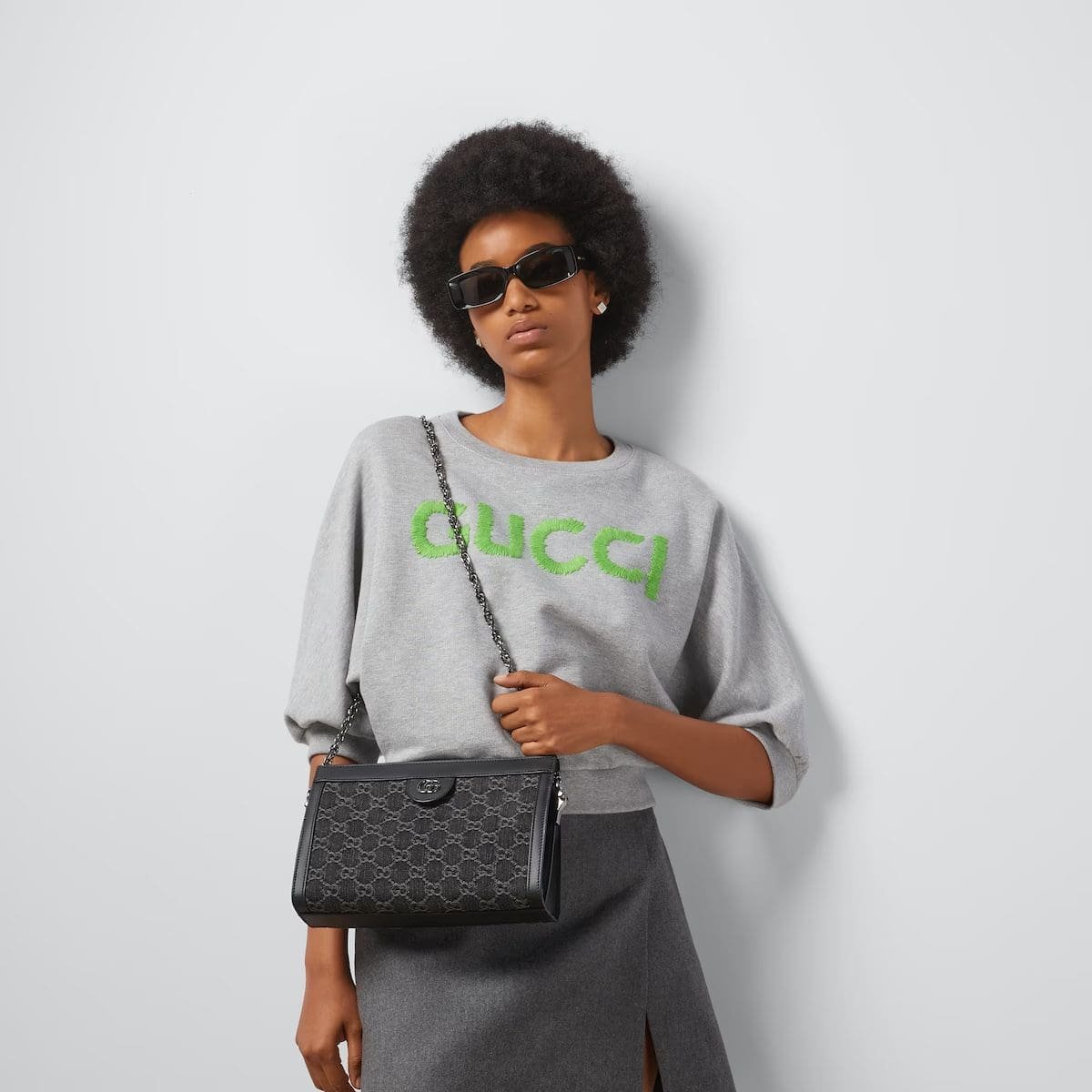 Gvc*1 OPHIDIA GG SMALL SHOULDER BAG
