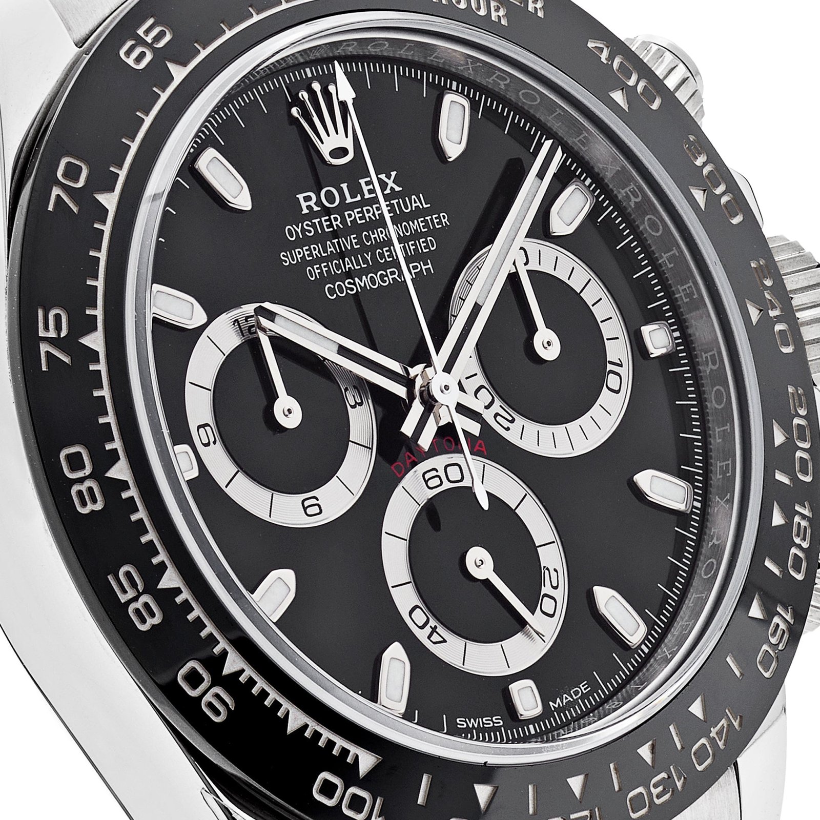 R01ex Daytona 116500LN Stainless Steel Black Dial (2023)