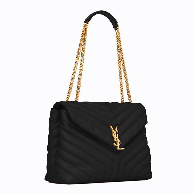 Sa1nt Lau*nt Loulou Medium In Matelasse Y Leather