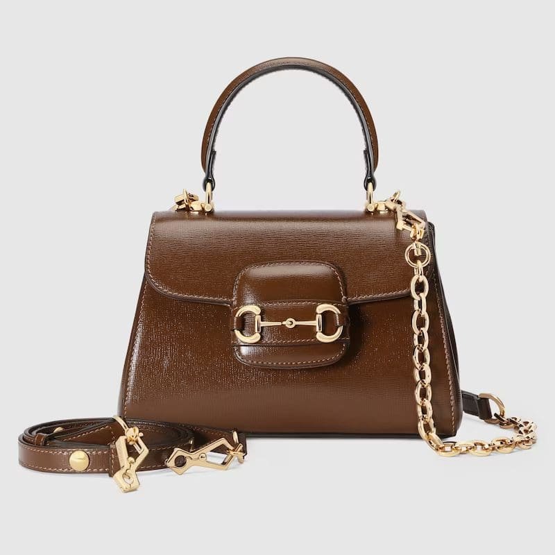 Gvc*1 HORSEBIT 1955 MINI BAG(BROWN)