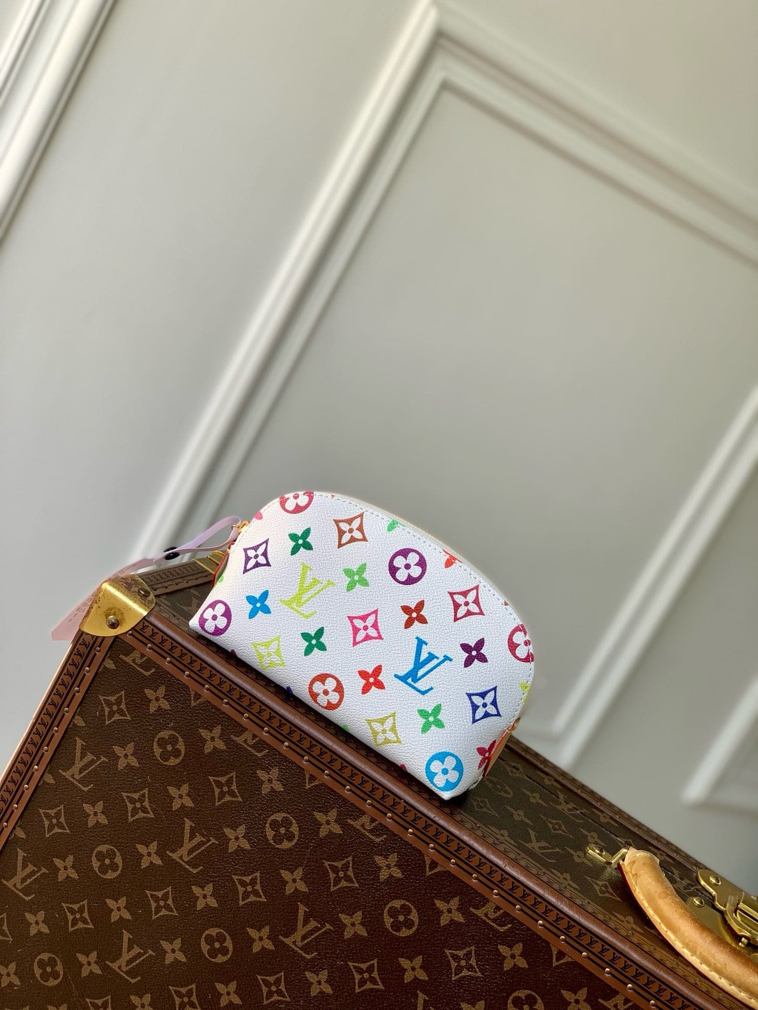 L0vis Vvtt0n M13744 LV x TM Cosmetic Pouch PM