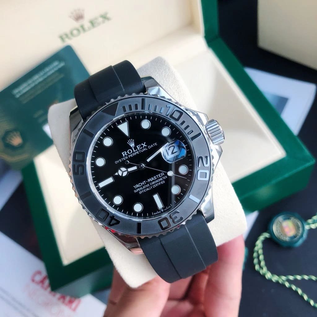 R01ex Yacht-Master 42 226659 ‘Falcon’s Eye’ Black Dial