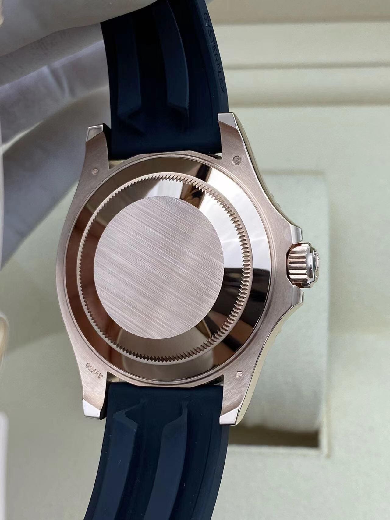 R01ex Yacht-Master 40 116655 Rose Gold Pave D1am0nd Dial (2020)