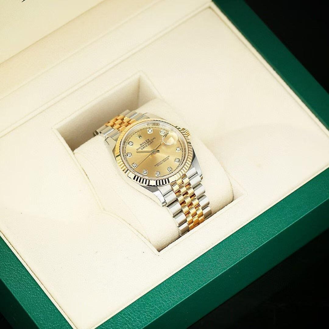 R01ex Datejust 36 mm Oystersteel and yellow gold Reference 278273