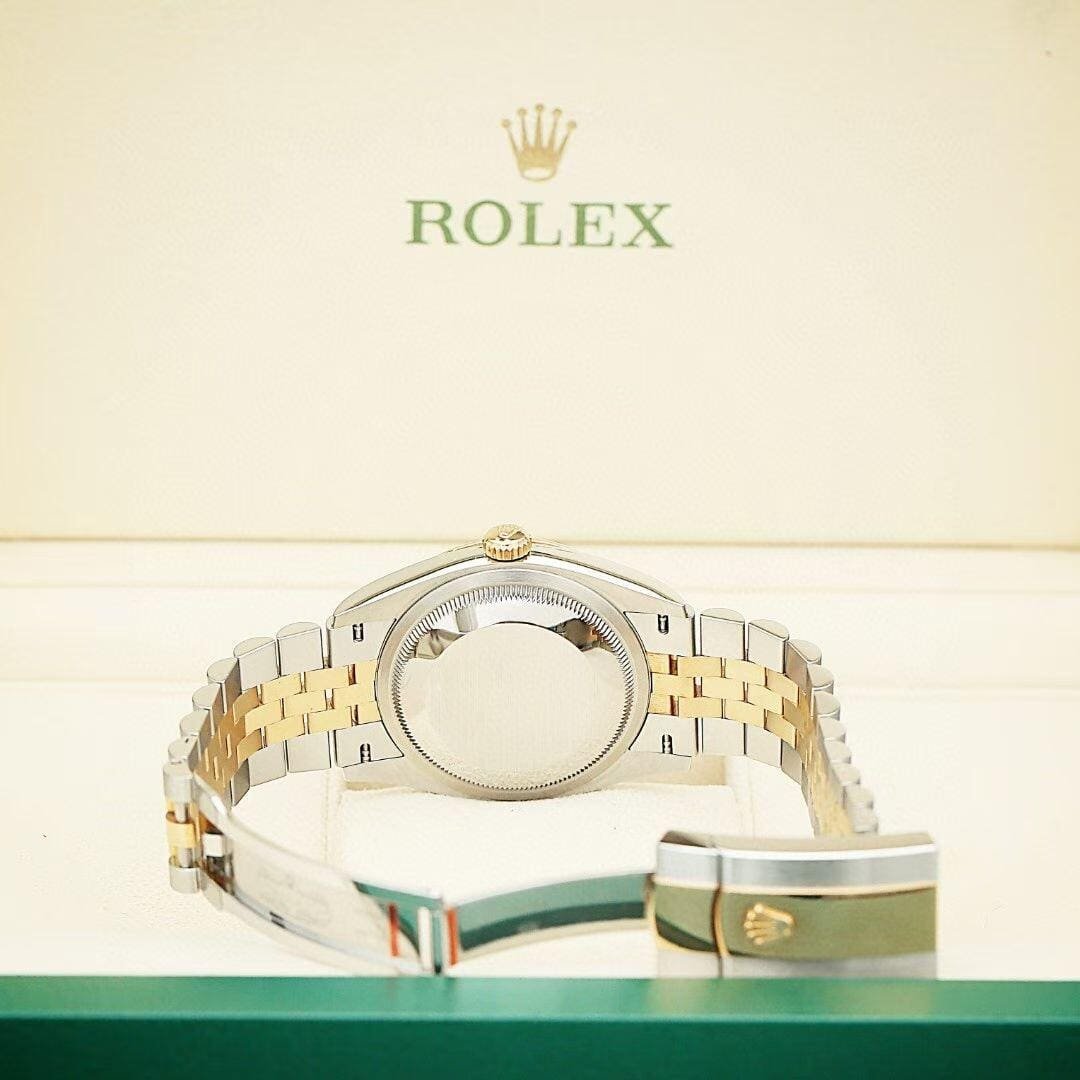 R01ex Datejust 36 mm Oystersteel and yellow gold Reference 278273