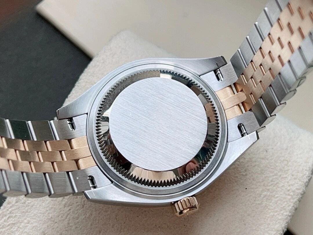 R01ex Lady-Datejust Silver D1am0nd Dial, D1am0nd Bezel, Steel & Gold, 279383RBR