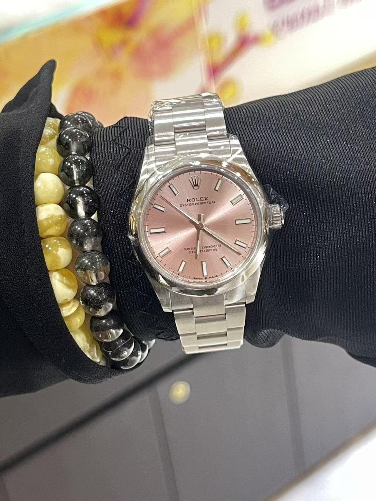 R01ex Lady-Datejust Pink Roman, Steel, 279160