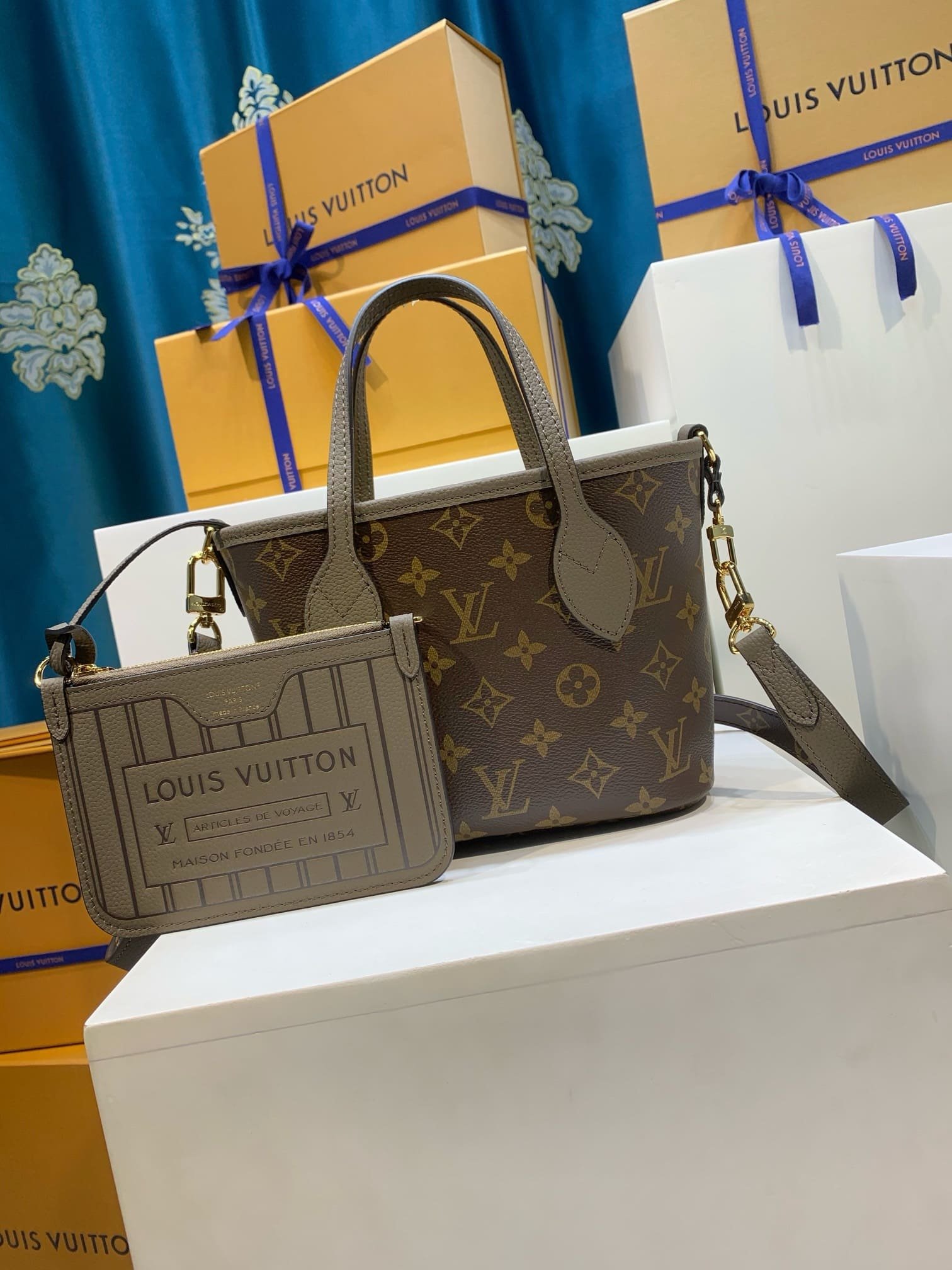 L0vis Vvtt0n M12109 Neverfull Bandoulière Inside Out BB (top quality)