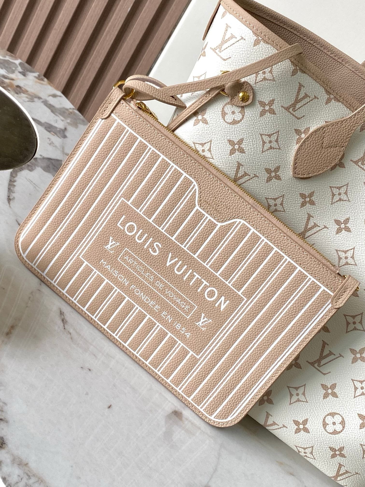 L0vis Vvtt0n M25665 Neverfull Inside Out MM
