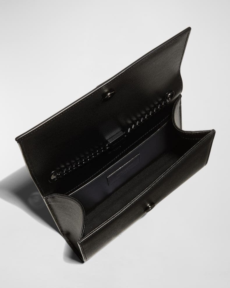 Sa1nt Lau*nt Kate Small Y51 Crossbody Bag in Grained Leather