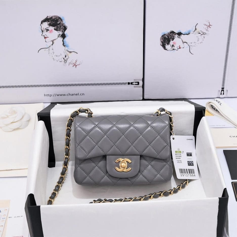 Ch**el MINI FLAP BAG A01115