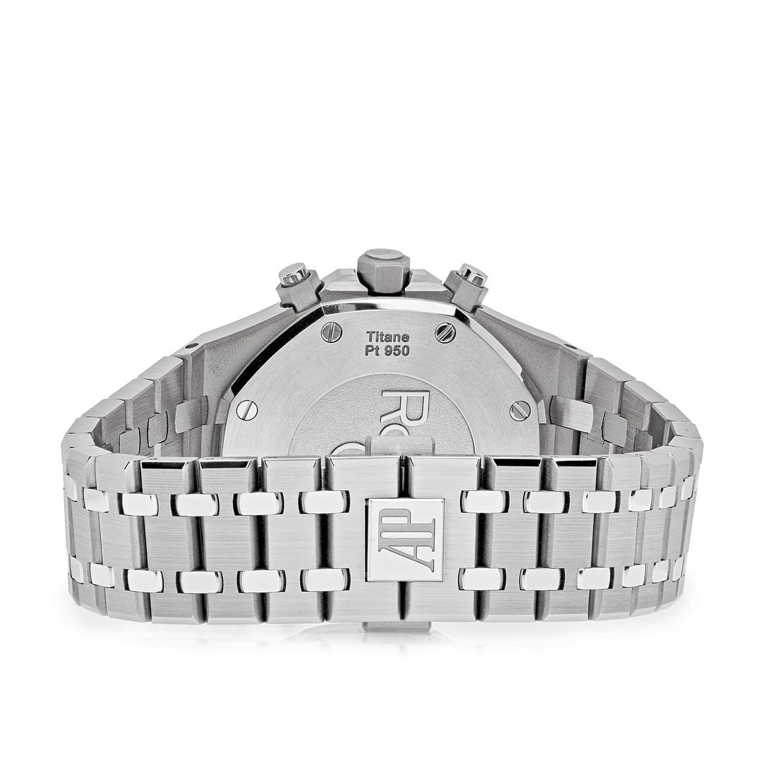 Audemars P1g*et Royal Oak 26331IP.OO.1220IP.01 Chronograph Titanium Platinum Grey Dial Limited Edition