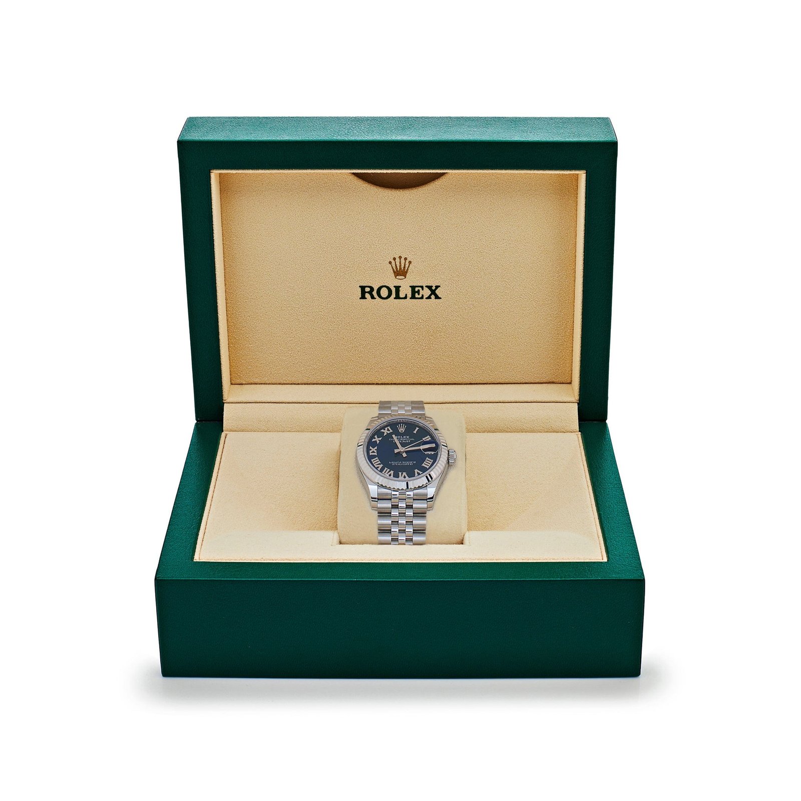 R01ex Datejust 278274 31 ‘Ladies’ Stainless Steel Blue Roman Numerals Dial (2025)
