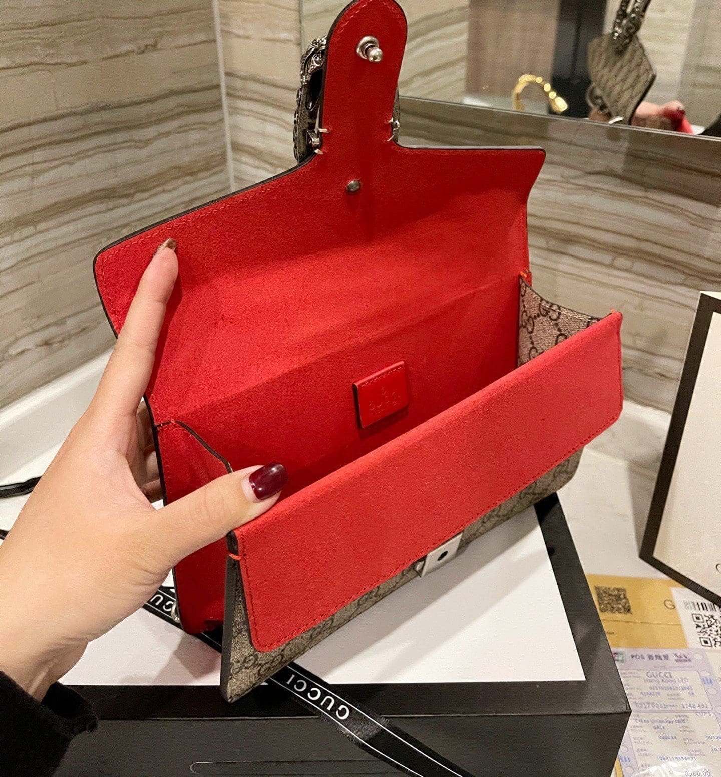 Gvc*1 DIONYSUS GG SMALL SHOULDER BAG