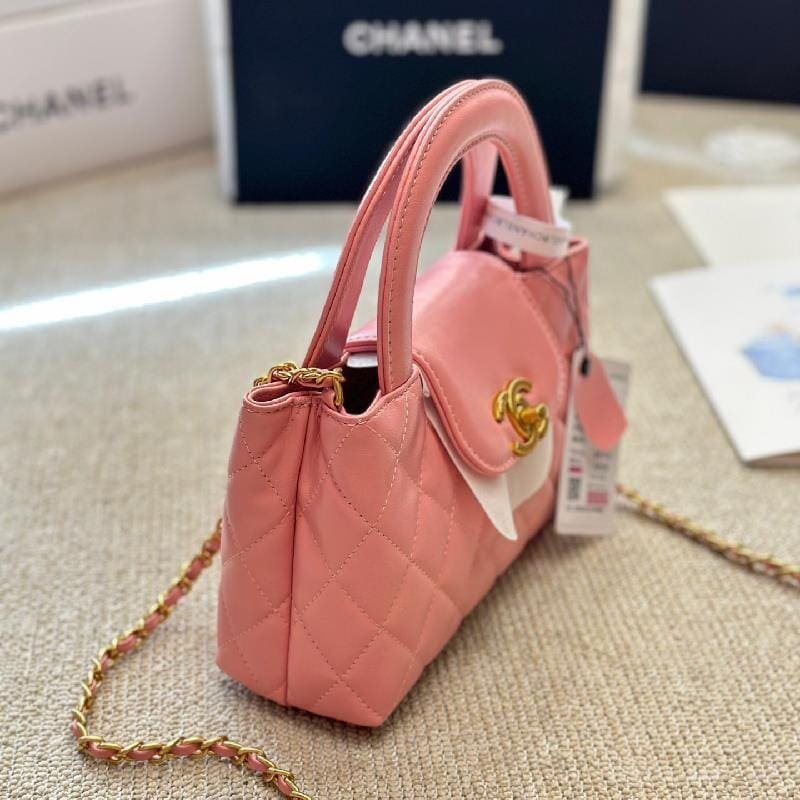 Ch**el MINI SHOPPING BAG PINK