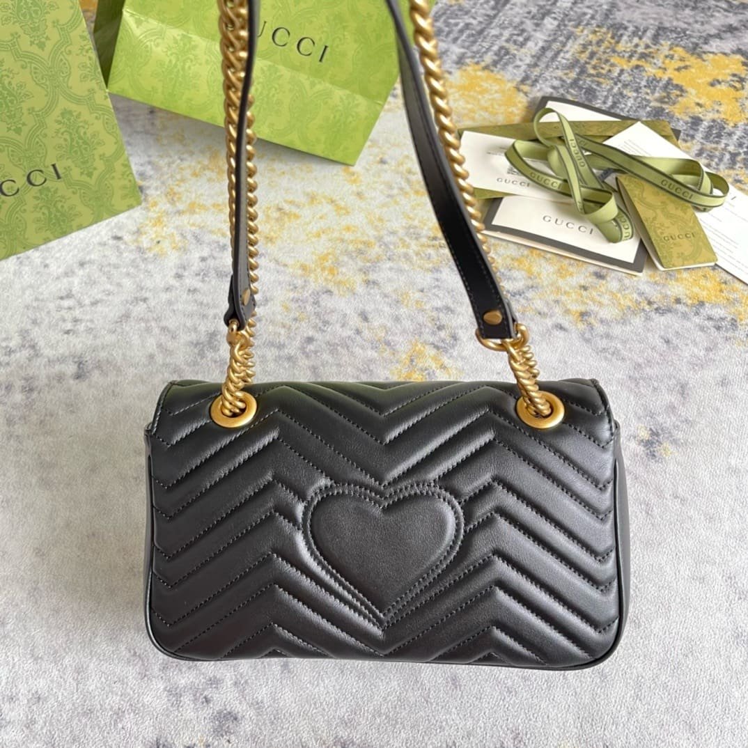 Gvc*1 MARMONT SMALL MATELASSÉ SHOULDER BAG