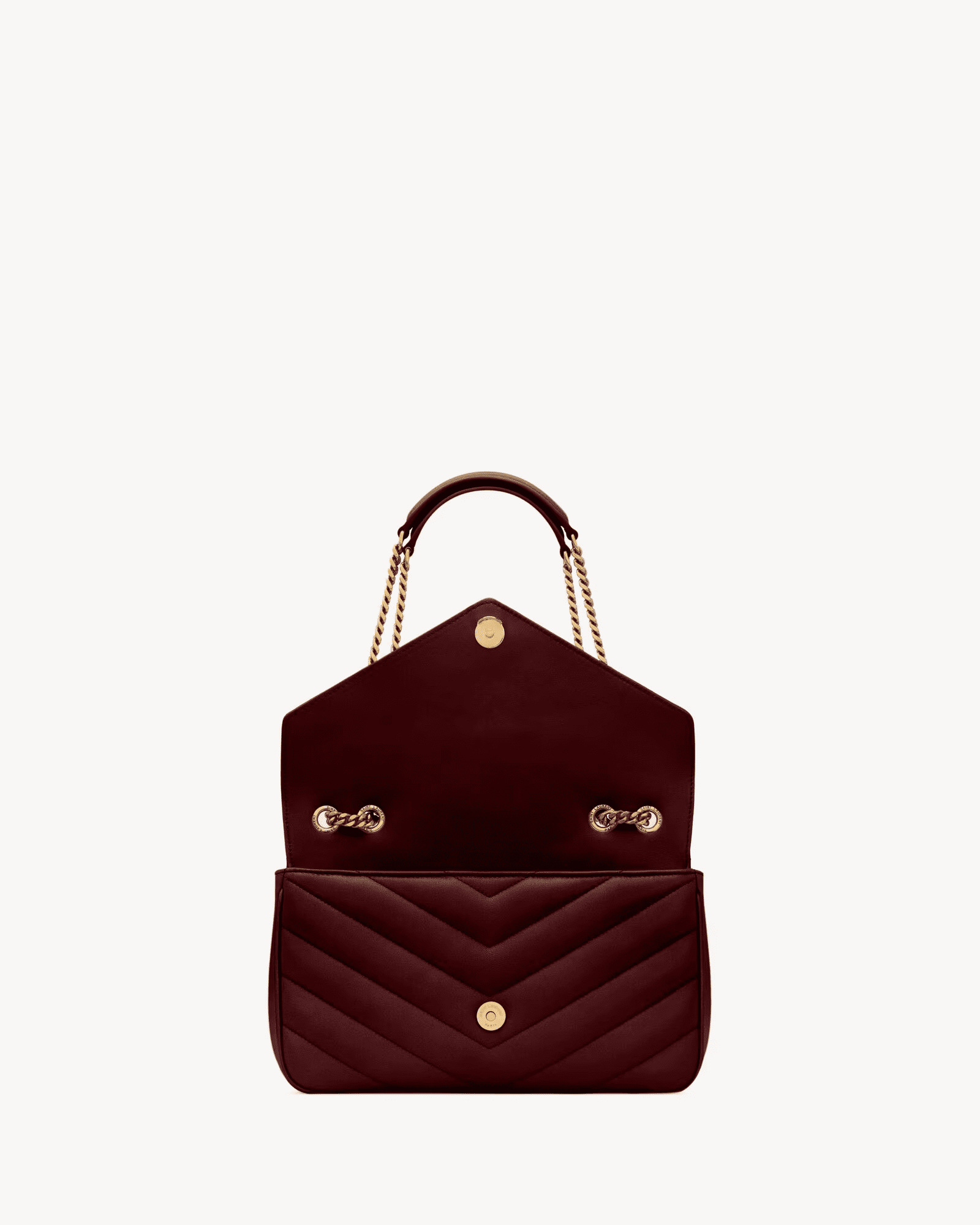 Sa1nt Lau*nt LOULOU medium in MATELASSÉ lambskin
